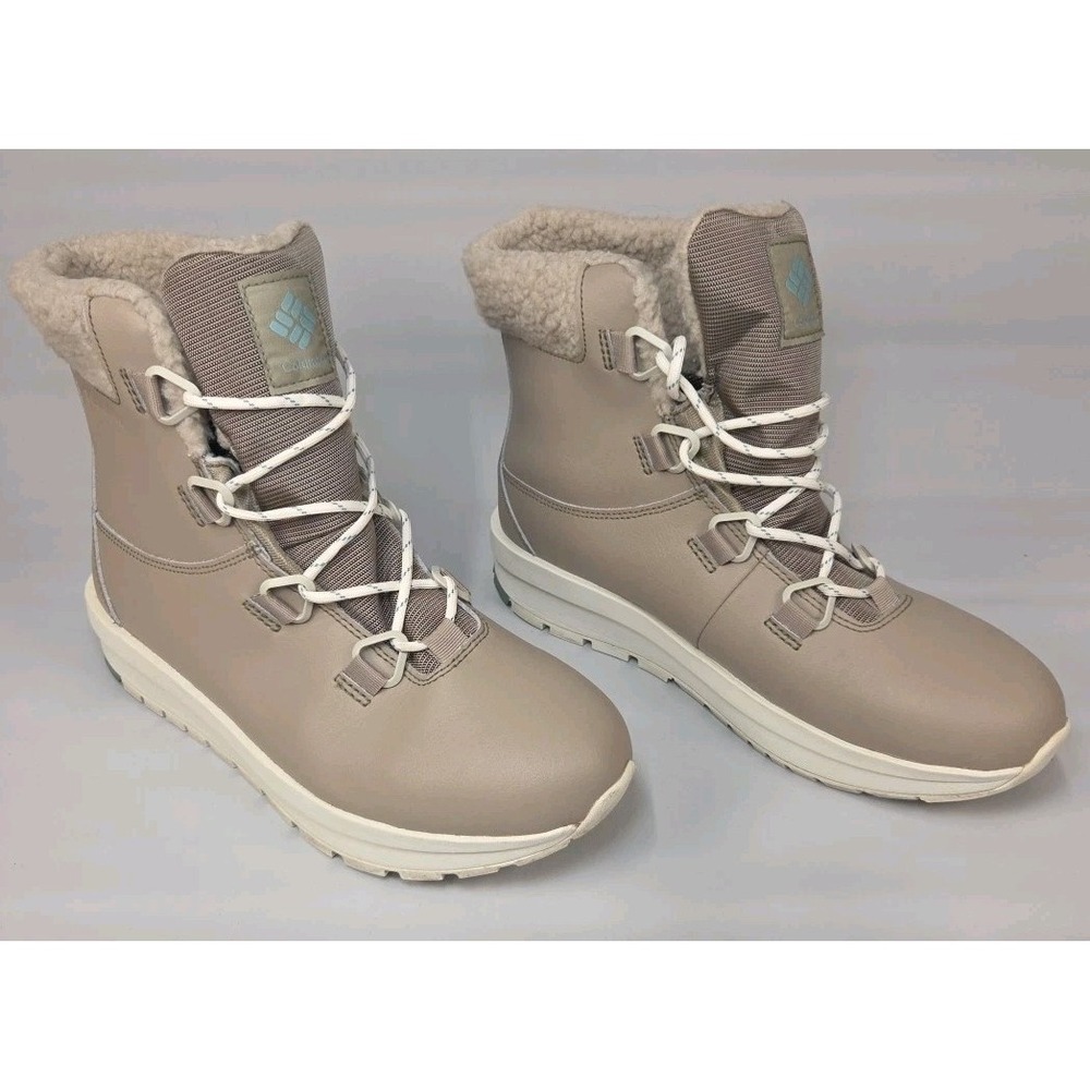 Columbia Women's Snow Boots Moritza Waterproof Leather US 10. FREE SHIPPING